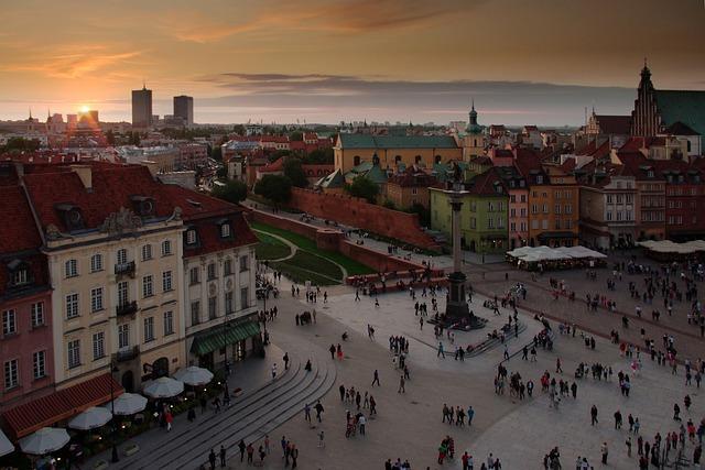 Jedinečná historie a architektura Varšavy