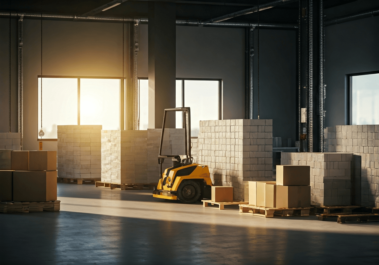 Kdy je povinnost doručit DPD? Zjistěte hned! (Právní fakta) 3 Editorial photography of a modern logistics terminal with organized parcels and professional equipment, clean minimalist environment, soft natural morning light, 85mm lens, high-end professional aesthetic, no text, no words, no letters