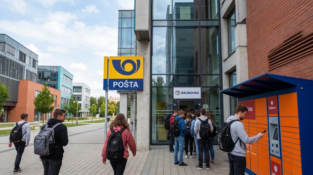 Pobočka České pošty v areálu VŠB v Ostravě-Porubě