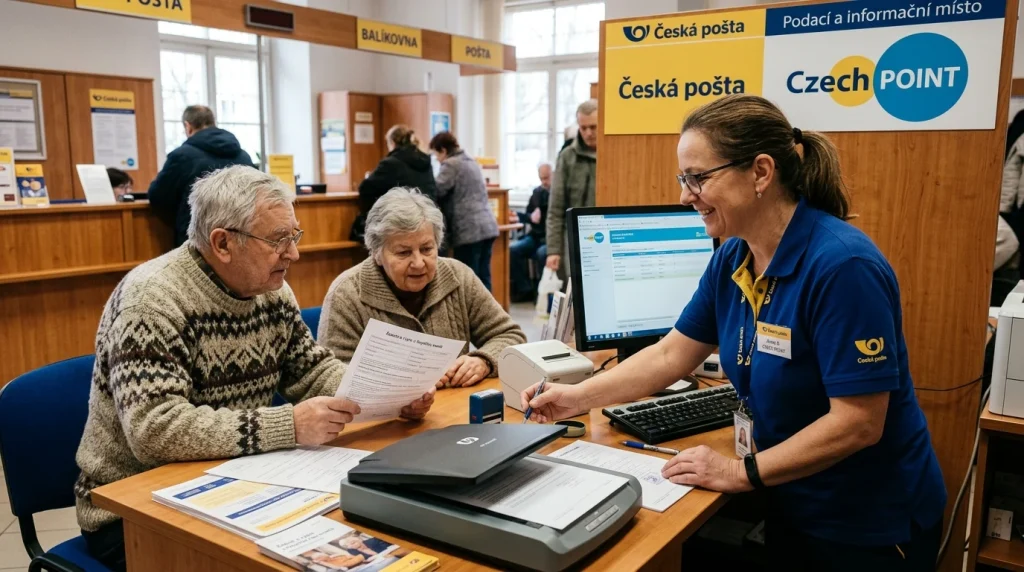 Kompletní průvodce službami Czech POINT na přepážkách České pošty